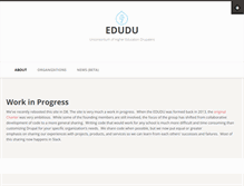 Tablet Screenshot of edudu.org