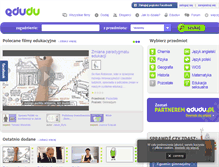 Tablet Screenshot of edudu.pl